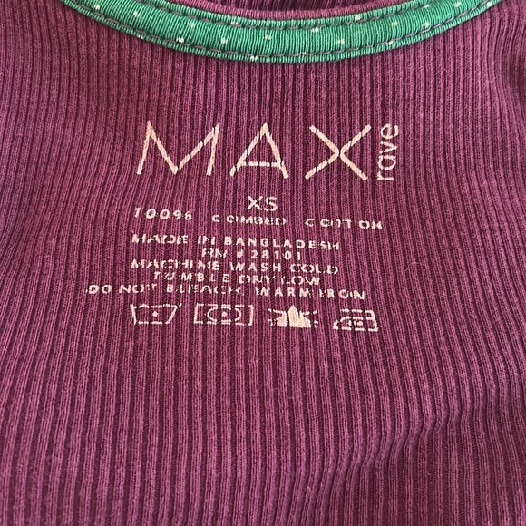 Max Rave Deep Purple Tank Top - Picture 6 of 6